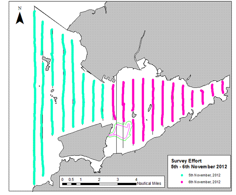 5 - 6 November Effort Map.png