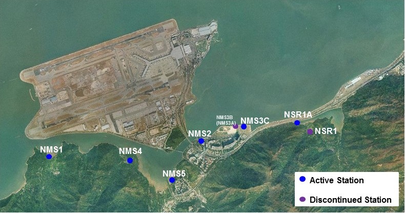 noise monitoring station map